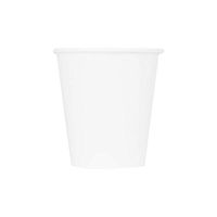 Karat C-K510W 10 oz Paper Hot Cup (90mm Diameter), White (Case of 1000)