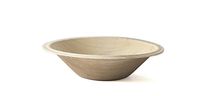 4eSync Palm Leaf Bowls, All Natural and Compostable Disposable Plates, Eco Friendly and Elegant 6" Deep Bowl (300ml), 10 Count