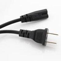 2 Prong AC Power Cord Cable For HP DeskJet 6122 6127 6620 960 990 1000C Printers