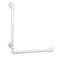 Non-Slip Armrest Bathroom Take A Shower Armrest L Type Railing Wc Toilet Support Frame Disabled Elderly Accessibility Armrest Stainless Steel Armrest,C