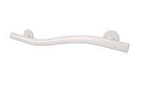 Lifeline Home Mobility Grab Bar - Wave Design | Right Hand | White | 18 Inch