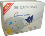 GS300 Blood Glucose Monitoring System Test Strips (50 per Package)