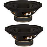 2 Goldwood Sound GW-208/8 OEM 8" Woofers 200 Watts Each 8ohm Replacement Speakers