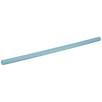 Cylindrical Foam Padding - 1/4" Bore - 3/4" Diameter - Light Blue