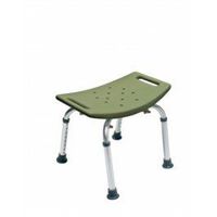 Lumex Platinum Collection Bath Seat without Backrest, Color Olive Green-Case of 4