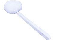Bristles 4100 Toilet Bowl Mop, Toilet Bowl Swab, White