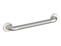 WingIts WGB6SSKN24 STANDARD Grab Bar, Diamond Knurled Grip, Concealed Mount, Satin Knurled Stainless Steel, 24-Inch Length by 1.50-Inch Diameter (27-Inch Overall Length)