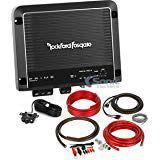 Rockford Fosgate R500X1D Amplifier + Wiring Kit Bundle R500X1D 500W RMS Prime Series Class D Monoblock Amplifier + BAK42 Complete CCA 4 Gauge Amplifier Wiring Kit with 2-Channel RCA Interconnects