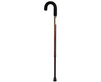 Essential Medical Supply Endurance Curved Handle Cane with Foam Handle, Bronze