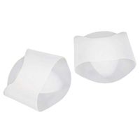 HEALLILY 1 Pair Arch Support Gel Set Soft Gel Sleeves for Flat Foot Plantar Fasciitis Support Feet Pain Relief