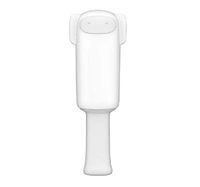 New Pet Hair Remover Brush, Cat, Dog, Fur Hair Remover with Double-Sided Brush with Self-Cleaning Base (White)