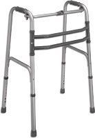 Folding Adj Walker 32" To 38", 17" Between Handles