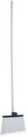 Carlisle 4108302 Sparta Duo-Sweep Unflagged Angle Broom with Fiberglass Handle, 54" Length, White (Pack of 12)
