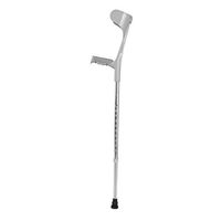 Crutches Elbow Rehabilitation Cane Arm Outdoor Anti-Skid Walking Stick Auxiliary Multi-Function Cane Black Silver (Color : Silver, Size : 74cm)
