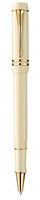 Parker Duofold White Ivorine, Rollerball Pen, with Fine refill (1907181)