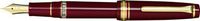 Sailor Professional Gear Realo Maroon Gold Trim 21K Gold Medium Point Fountain Pen - 11-3926-432