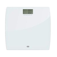 American Weigh Scale LPW Series Precision Digital Body Weight Bathroom Scale, White Glass, 330lbs (330LPW-WT)