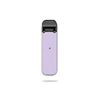 MightySkins Skin Compatible with SMOK Novo - Solid Lilac | Protective, Durable, and Unique Vinyl Decal wrap Cover | Easy to Apply, Remove, and Change Styles | Made in The USA