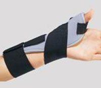 79-87100 Spica Abducted Thumb Foam Laminate Universal Right Gray/Black Part# 79-87100 by DJO, Inc Qty of 1 Unit by DJO, Inc