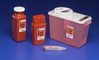 PT# 8909 PT# # 8909- Container Sharps Transportable Red 1.5qt Ea by, Kendall Company