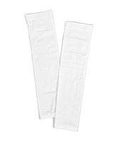 Athletic Thick UV Sleeves to Cover Arms Protection for Women or Men (White)
