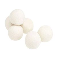 Fheaven _home 6 Pack Dryer Balls, Cleaning Ball Laundry,Eco Friendly Laundry Balls Reusable Dryer Wool Balls Anti Static and Anti Winding for Wash Machine