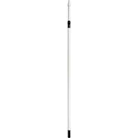 Remco 6264 102.4"-132.50" White Fiberglass Handle with Threaded Tip, 1-3/4" Diameter, Red