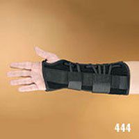 444-RM Orthosis Wrist/Forearm Lacing Perforated Suede Right Med Black Part# 444-RM by Hely & Weber