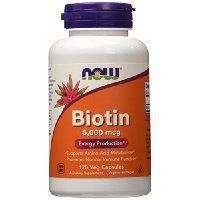Now Foods Biotin 5000mcg, 120 Vcaps Sold by Prefectmart Thank You