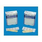 Kendall Curity Adhesive Bandage Sheer Strips - 3/4 X 3 Inch Rectangle