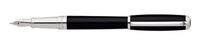 S.T. Dupont Elysee Black & Palladium Broad Point Fountain Pen - 410674B