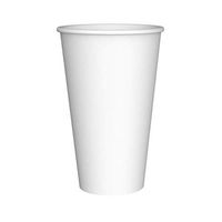 Amazon Brand - Solimo 16oz Paper Hot Cup, 500 Count