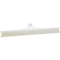 Vikan 71505 Rubber Polypropylene Frame Single Blade Squeegee, 20", White