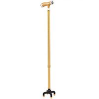 Walking stick Adjustable Cane for Men and Women Led Portable Lightweight and Sturdy Offset Mobility Aid Seniors and Handicap Fauay