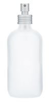 Apothecary Frosted Glass Mist Bottle with Metal Aluminum Mist Nozzle