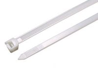 25-2000pc 4" to 60" Premium Industrial Natural Wire Cable Tie Nylon Wrap (25, 60" 175-lb)