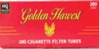 Golden Harvest Cigarette Tubes Full Flavor 100mm (200 Tubes Per Box) 10 Boxes (Compare to Premier Full Flavor 100mm Tubes)