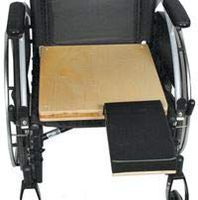 AliMed Unpadded Wheelchair Seat with Cushioned Stump Support, 16" x 16" x 1.5"