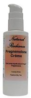 Natural Radiance Pregnenolone (Bioidentical) Crème 4 oz. Bottle (120 ml) Beneficial for slowing Down The Aging Process. Fragrance-Free and Soy-Free