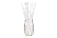 HeloGreen 10.25" Compostable PLA Straws - White - 400 Count