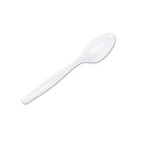 An Item of Dixie Plastic Teaspoons, Heavyweight, White (1,000 ct.) - Pack of 1 - Bulk Disc