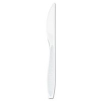 SOLO Cup Company - Impress Heavyweight Full-Length Polystyrene Cutlery, Knife, White, 1000/Carton HSWK-0007 (DMi CT