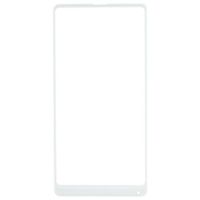 JUNXI Phone case Phone Cover Front Screen Outer Glass Lens for Xiaomi Mi Mix2(White)+ (Color : White)