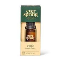 Everspring- Mandarin & Ginger Essential Oil Blend - 0.5 fl oz