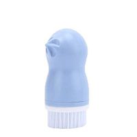 Fruit and Vegetable Brush, BESTHINKY Cute Bird Shaped Potato Scrubber Scrub Cleaning Brushes with Eye Remover (Blue)