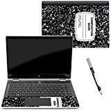 Mightyskins Skin Compatible with Hp Pavilion X360 14" (2018) - Composition Book | Protective, Durable, and Unique Vinyl Decal Wrap Cover | Easy to Apply, Remove, and Change Styles | Made in The USA