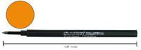Monteverde Refills Ceramic Orange Fine Point Rollerball Pen - G221OR