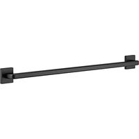 Delta Faucet 41936-BL Modern Angular Concealed Screw ADA-Compliant Decorative Grab Bar, 36 in x 1-1/4 in, Flat Black