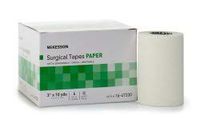 McKesson Medical Tape Paper 3 Inch X 10 Yard White, 16-47330 - Box of 4