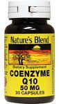 Nature's Blend Coenzyme Q10 50 mg 30 Capsules